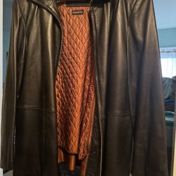 Wilson Leather Lined Leather Coat