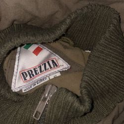 Green cotton bomber jacket from Korea