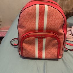 Selling This MK  Back Pack Because I What To Get Me Another One Selling it For 80 Dollares It’s To Big For Me It’s Just Sitting Around Will Take 80 