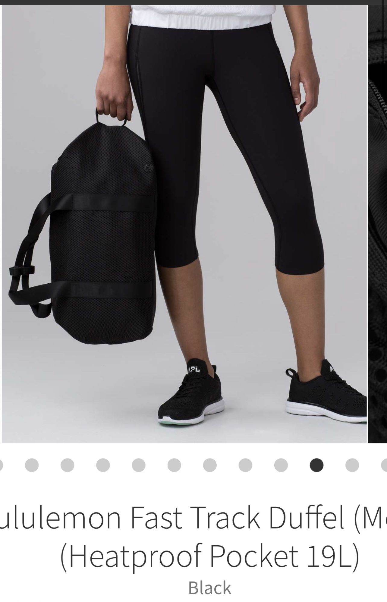 LULULEMON Fast Track Duffel Bag Mesh for Sale in Los Angeles CA OfferUp