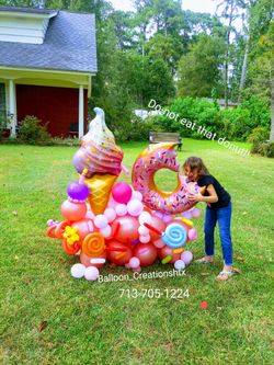 Sweets balloon bouquet