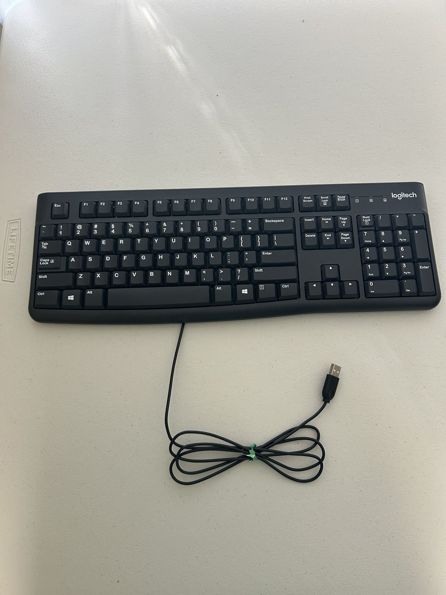 NEW Logitech Wired USB Keyboard