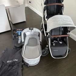 Uppababy V2 Vista Stroller - Bryce