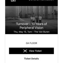 Turnover - 10 Years Of Peripheral Vision 