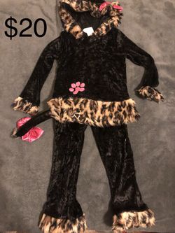 Leopard girl costume