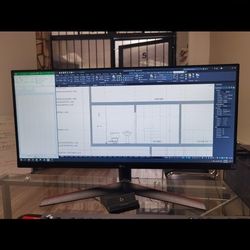 LG 29WP60G-B UltraWide Monitor 29" 21:9 FHD (2560 x 1080) IPS Display, sRGB 99% Color Gamut, HDR 10, USB Type-C Connectivity, 3-Side Virtually Borderl