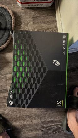 Xbox Series X 1TB Console Box