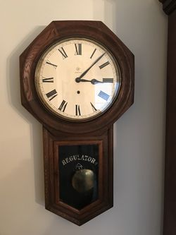 Ansonia Schoolhouse Regulator Clock
