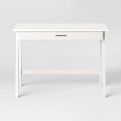 Paulo Wood Writing Desk with Drawer - Threshold