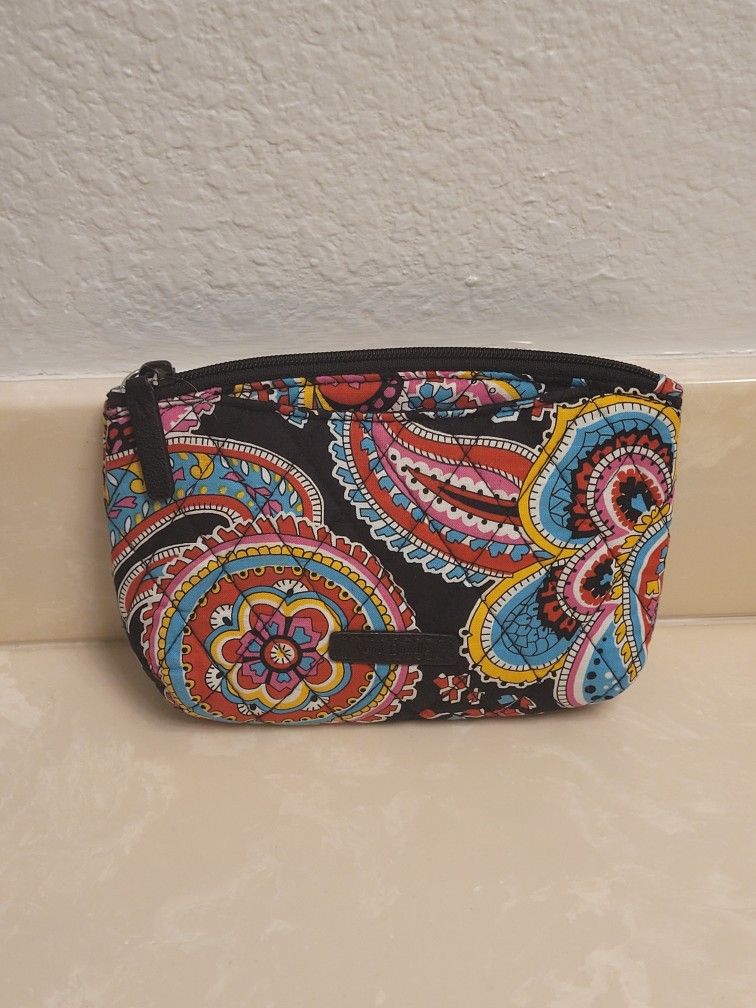 Vera Bradley Paisley Print Cosmetic Bag with Mirror