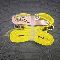 Tie-Down E-Rack 2" X 16' 4,400 Capacity Yellow 