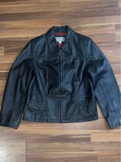 Vintage Crott & Barrow Black Leather Jacket