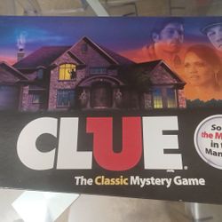 Clue Mystery Game 