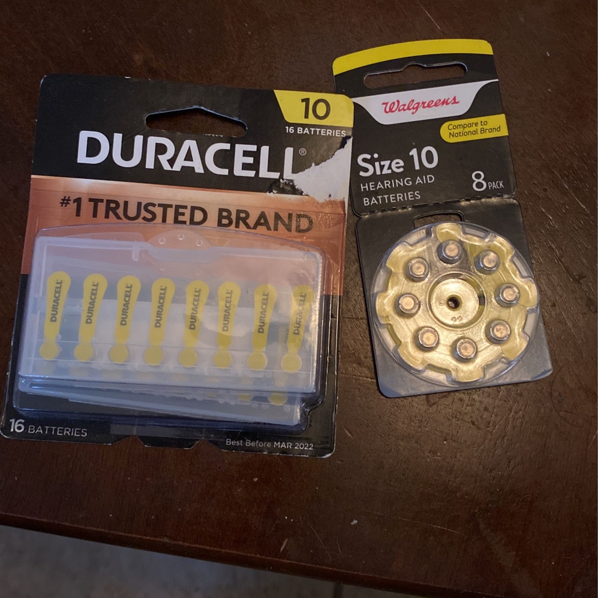 Size 10 Batteries
