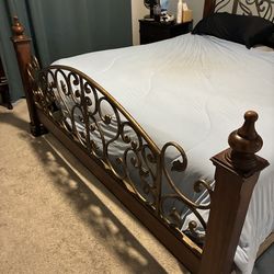 Cal King bed frame