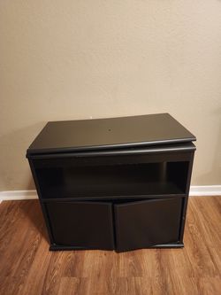 Black TV Stand