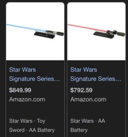 Star Wars Lightsabers