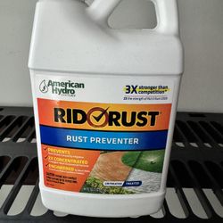 Pro Products American Hydro Systems RR1 Rid O' Rust 2X Concentration Stain Preventer, 64 Fl Oz Bottle