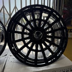 Black Wheels - 24 Inch And Other Sizes Available 