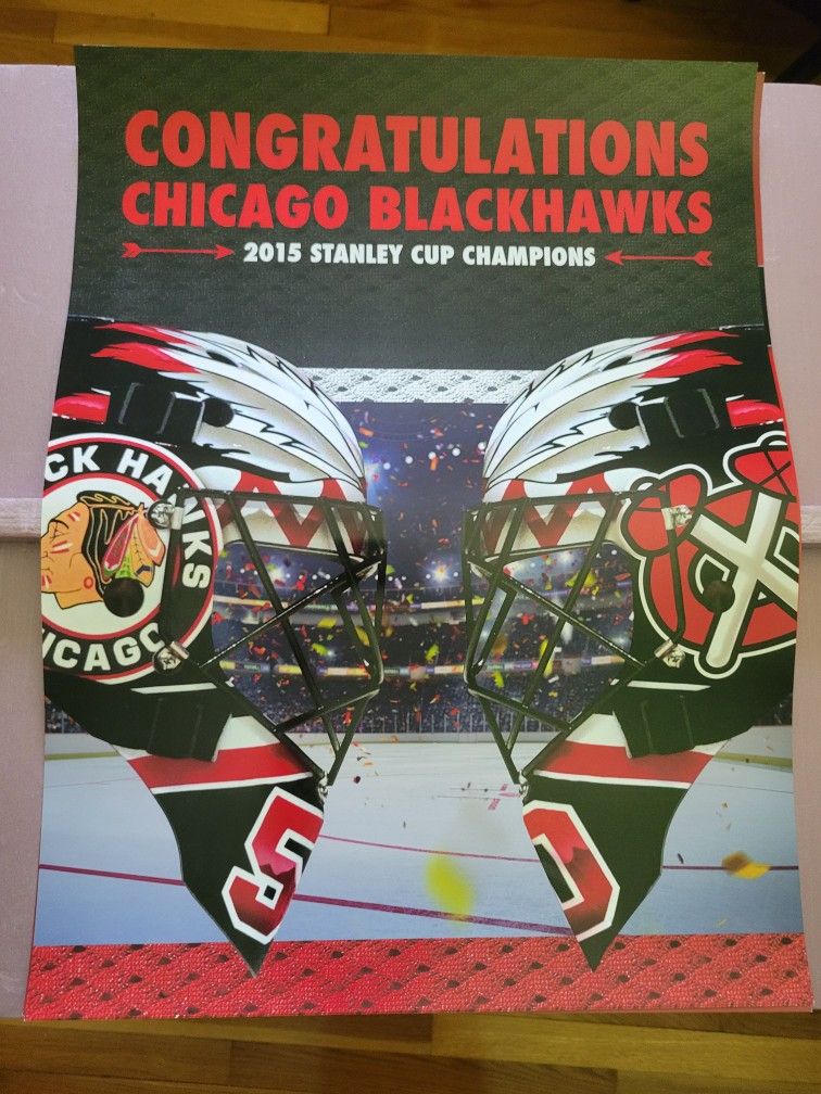 Chicago Blackhawks Stanley Cup Champion Posters