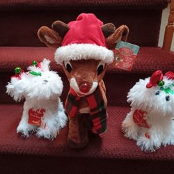 Brand New Musical Holiday Plush 