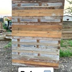 🔥Handmade Repurposed Cedar Panels (Pick Up Today Del Valle)