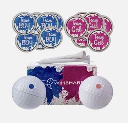 Gender Reveal Golf Balls Set