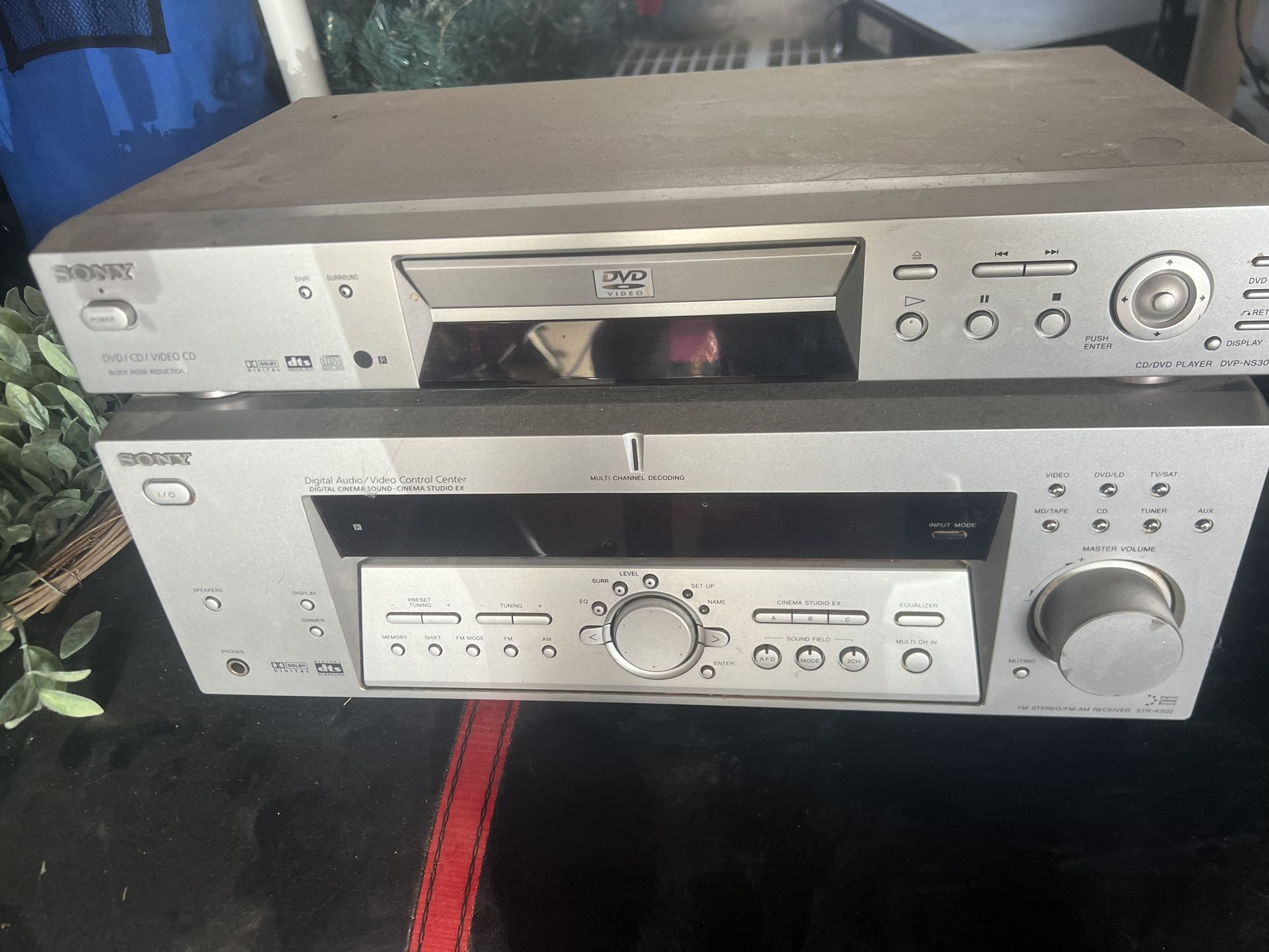 Sony Receiver & DVD/CD