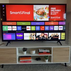 65” LG Smart TV + TV Stand