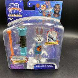 2021 SPACE JAM A NEW LEGACY 5" Bugs Bunny With Acme Blaster 3000