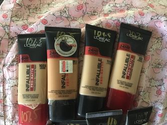 New L’Oréal infallible pro matte foundations