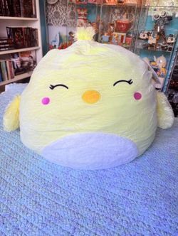 Squishmallow 20 Inch Yellow Chick Ivanna 2021 Plush Kellytoy