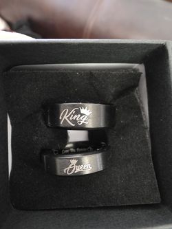 King & Queen Promise/Wedding Rings