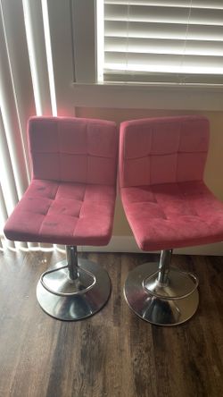 Pink Bar stools