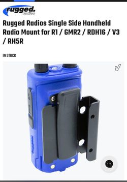 Rugged Radio Handheld Walkie Mount