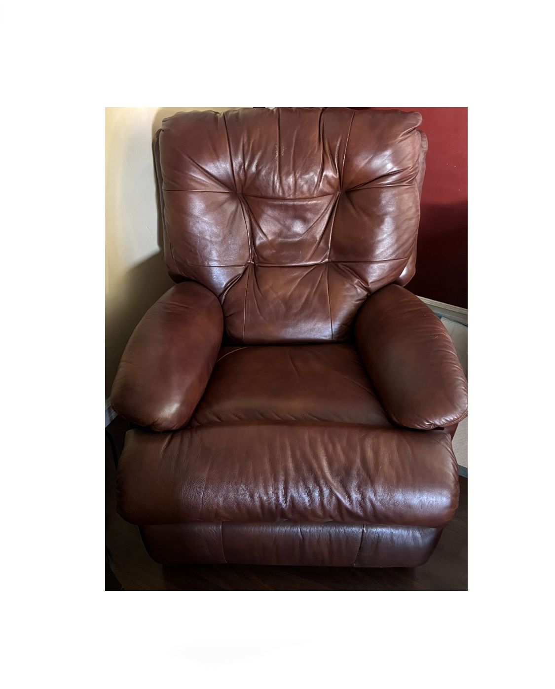 Flexsteel Leather Manual Recliner