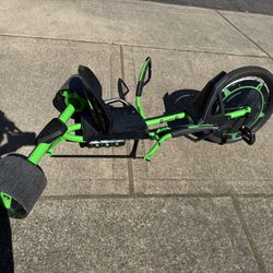 3 wheeler green machine.