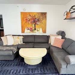 Huge sectional couch