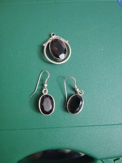 Silver And Quartz Set
