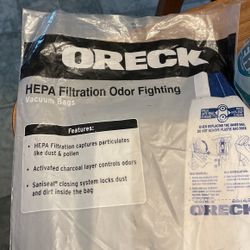 Oreck HEPA Filtration Bags