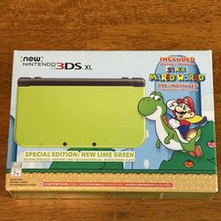 New Nintendo 3ds XL Lime Green
