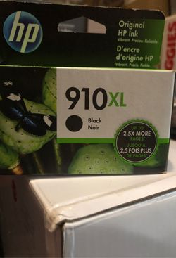 New 910 xl black ink