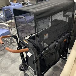 🔵Wagon Stroller for 2 Kids,