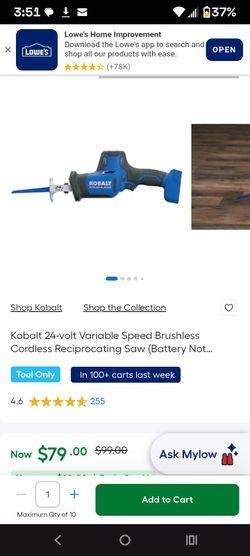 Reciprocating saw