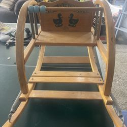 Vintage Child Rocker 