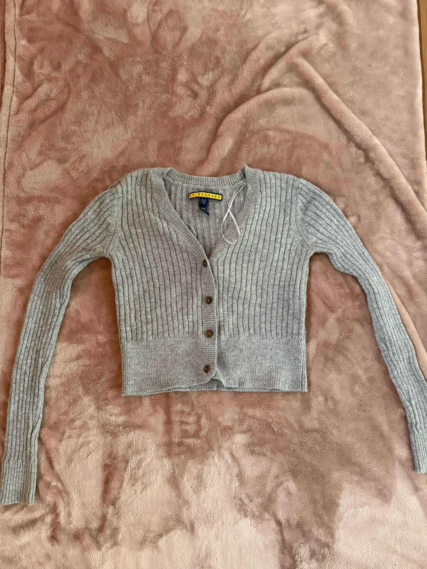 Ribbed Cropped Sweater