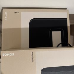 Sonos Beam And Sub 4 