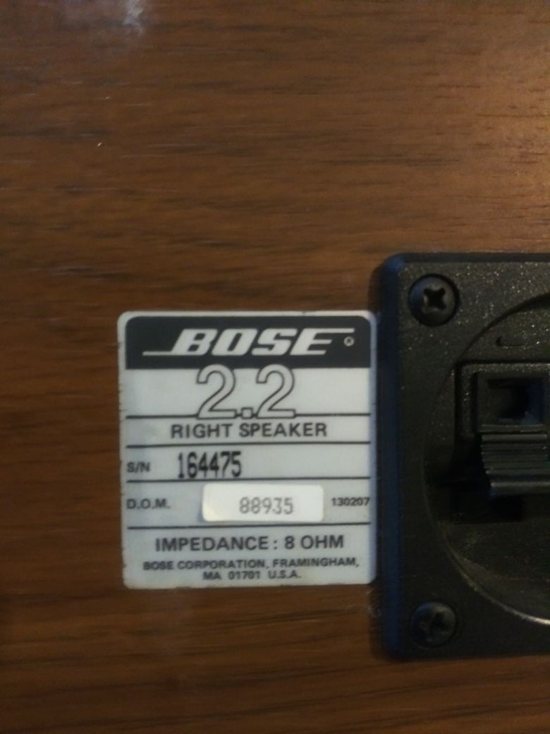 bose bookshelf speakers