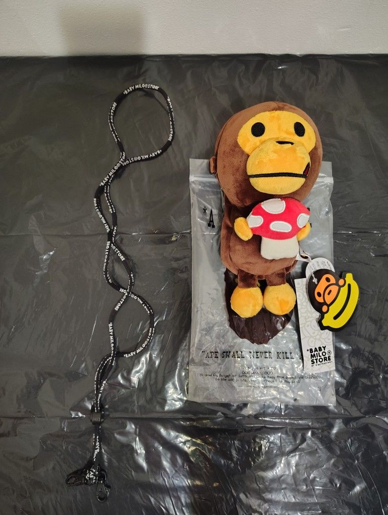 Bape Milo Plush Bag
