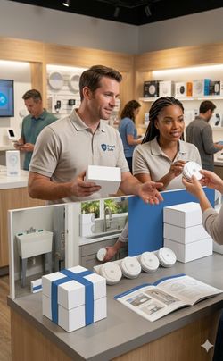 NEW Set of 2 Kidde Smart Water Leak + Freeze Detectors (Wi-Fi)